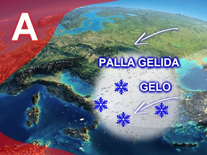 Meteo: PALLA GELIDA si avvicina all’Italia. PROSSIME ORE con NEVE fino in PIANURA. Ecco l'elenco delle CITTA' che potrebbero VEDERLA