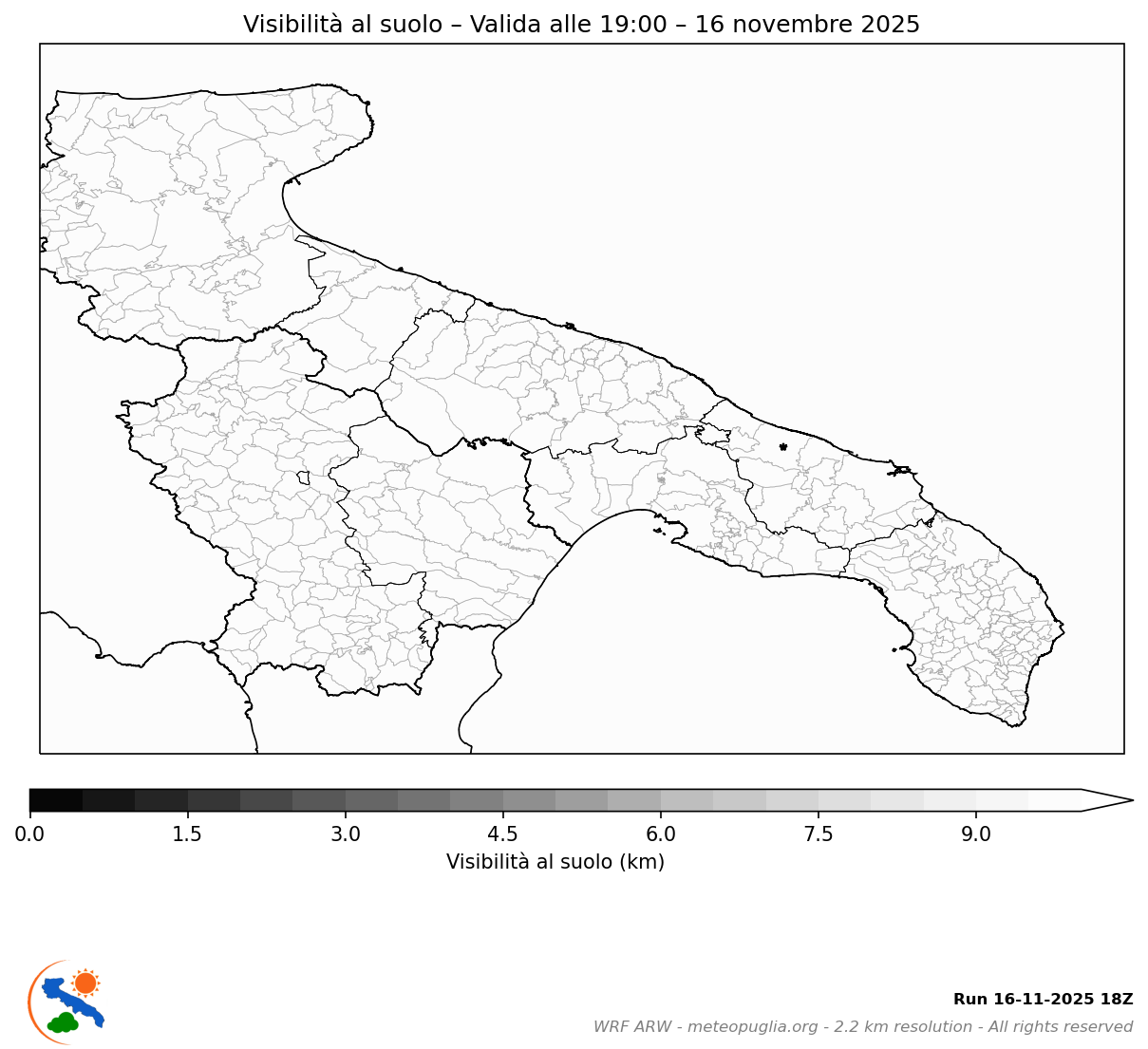 Mappa Visibilità Suolo
